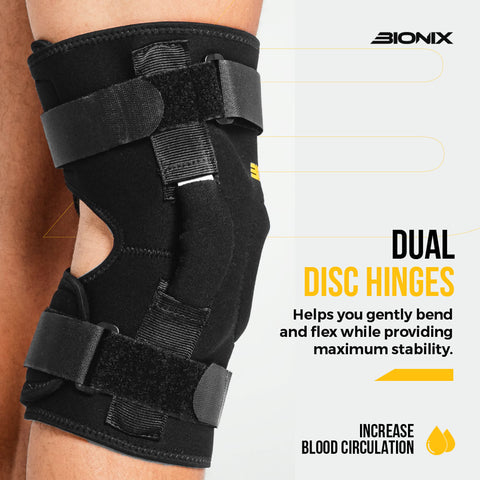 Neoprene Hinged Knee Support Brace – Bionix Shop